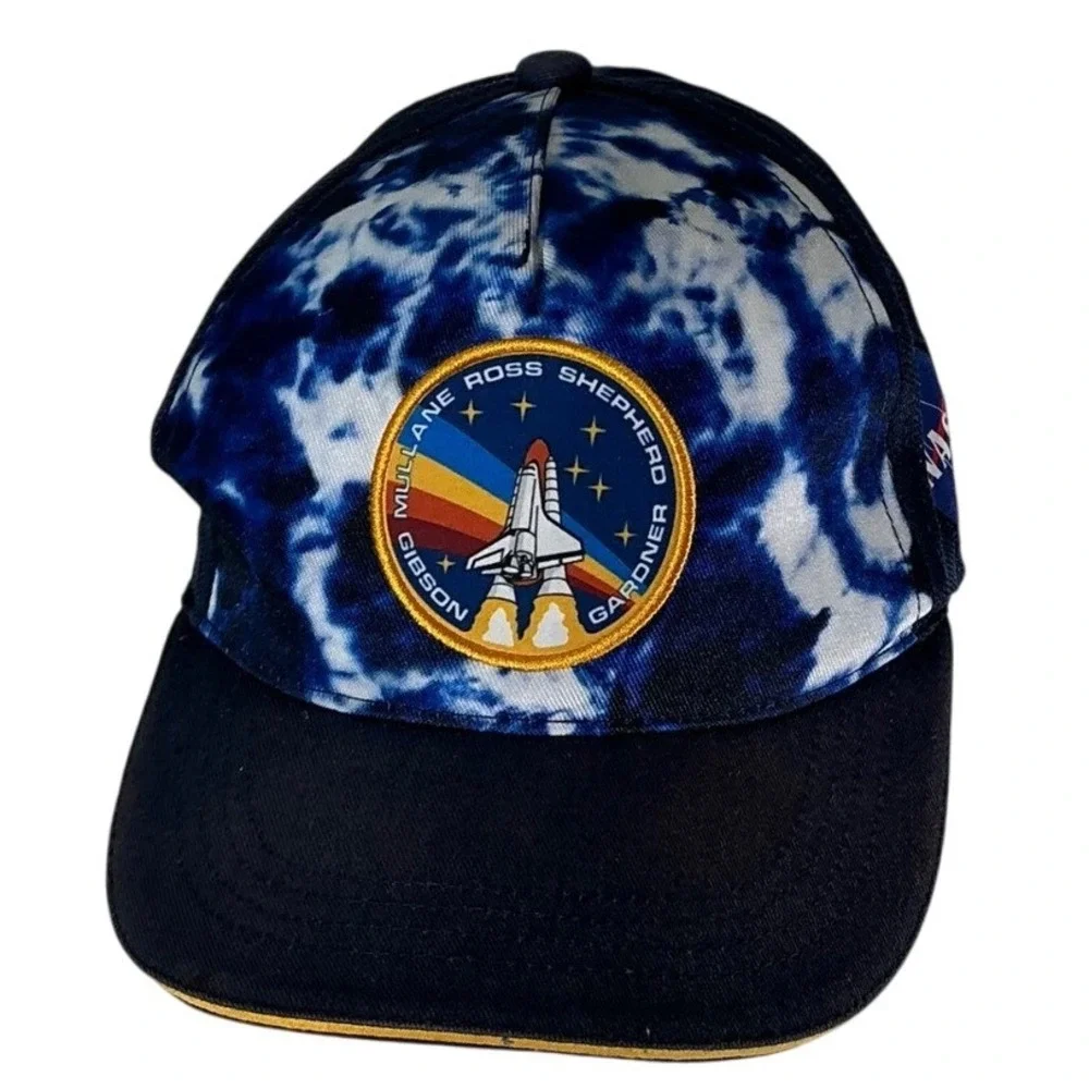 NASA Ross Shepherd Carson‎ Space Shuttle Tie Dye Youth Hat Cap